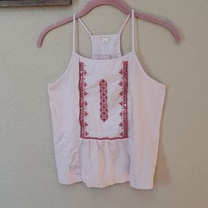 Girl's Size 12 Pink Spaghetti Strap Top